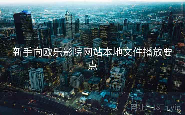 新手向欧乐影院网站本地文件播放要点