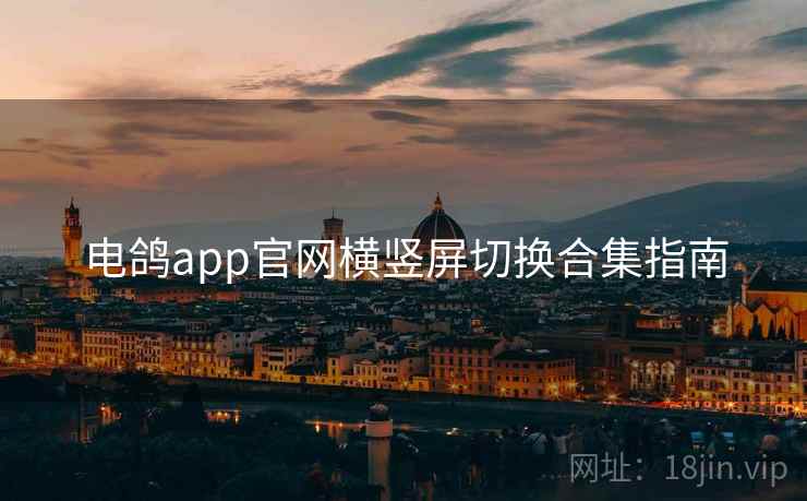 电鸽app官网横竖屏切换合集指南