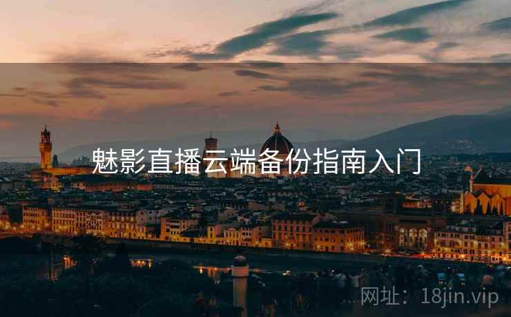 魅影直播云端备份指南入门